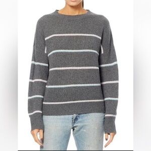 360 Cashmere Stripe 100% Cashmere Sweater
